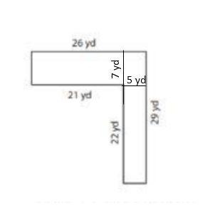 Please hurry!! I have less than 5 min!! What is the area of this composite shape?-example-1