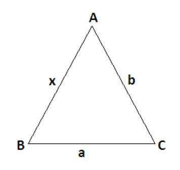 In a given triangle, the largest side is twice the length of the smallest side.The-example-1