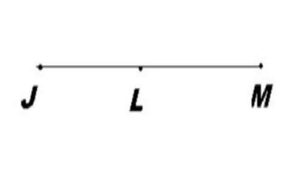 If JM = 5x – 8 and LM = 2x – 6, which expression represents JL?-example-1