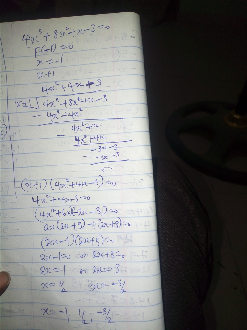 F(x) = 4x3 + 8x²+x-3-example-1