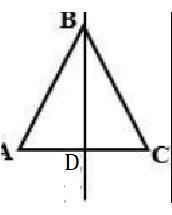 Given: AB ≅ BC and AD = 10 in m∠BDC = 90° m∠ABC = 130° Find: m∠ DBC, AC-example-1