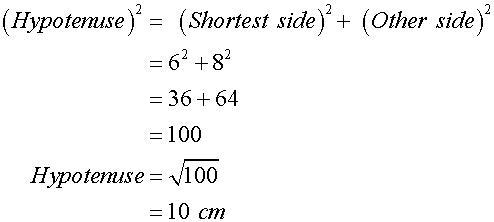 When i am solving for the sides of a right triangle, when will i use pythagorean theorem-example-2