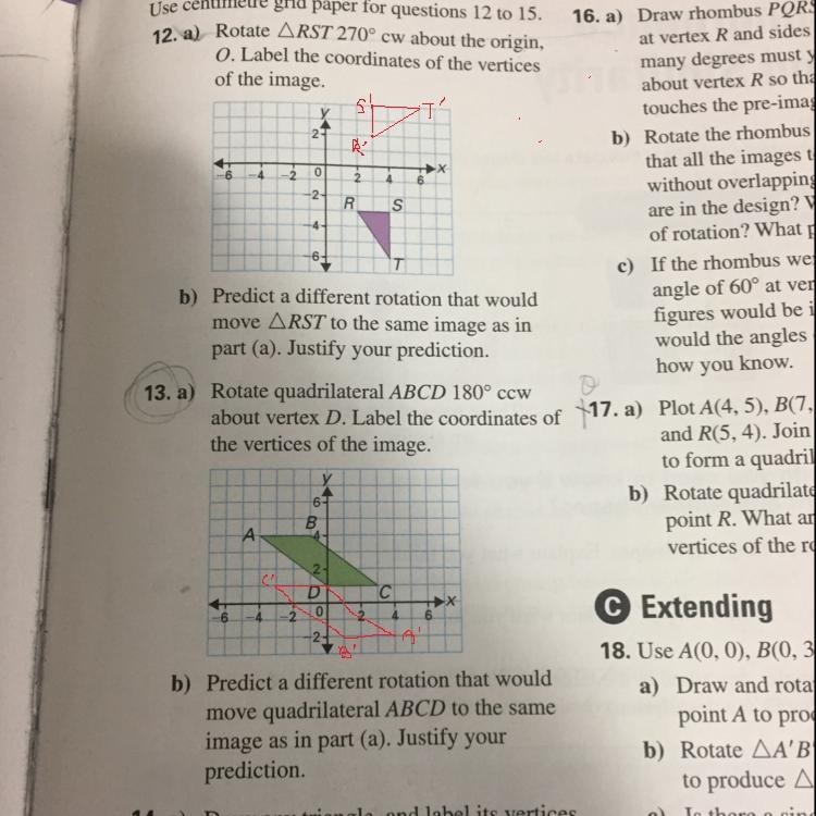 Can I have answers for 12 and 13-example-1