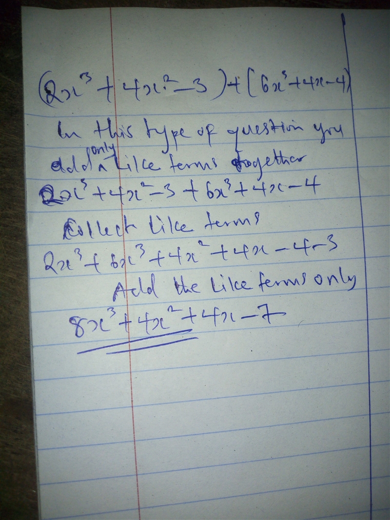 (2x^3+4x^2-3)+(6x^3+4x-4) ​-example-1