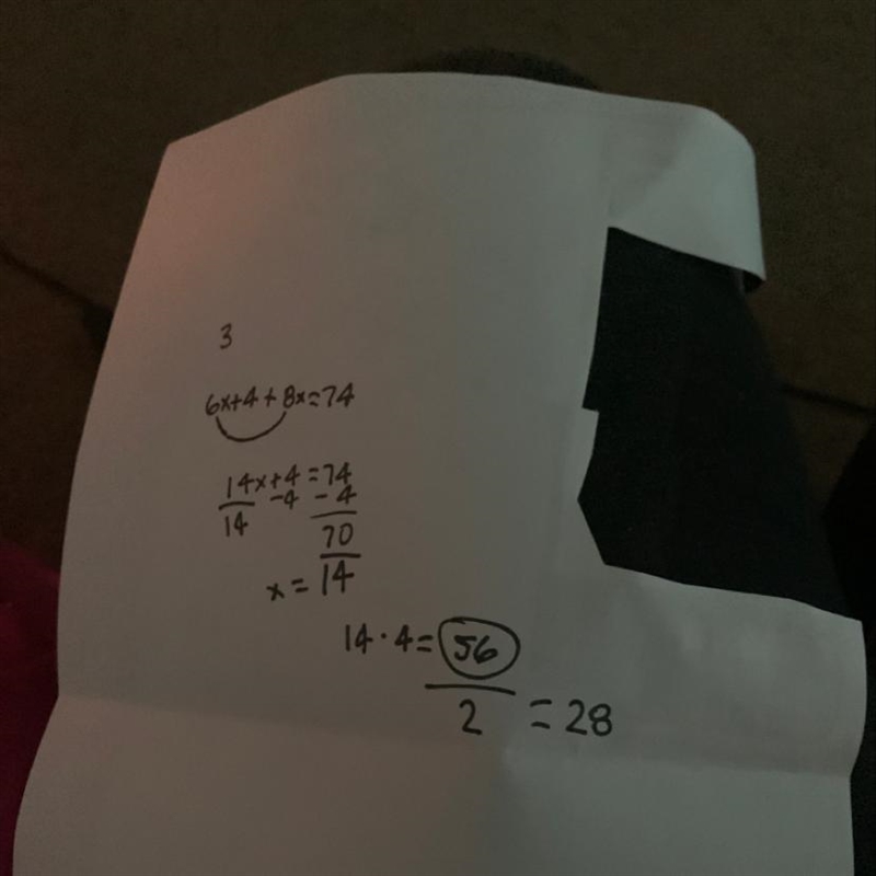 The perimeter of the rectangle below is 74 units. Find the length of side RS Write-example-1