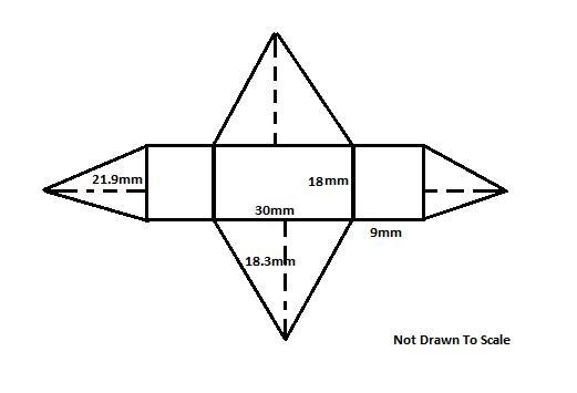 HELPP!!!!! Helen wants to find the surface area of the solid pictured on the left-example-2