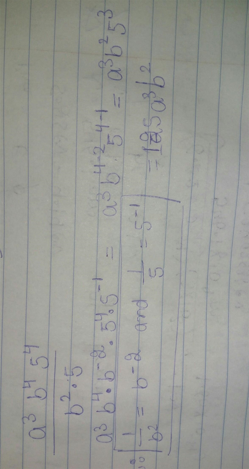 How do you simplify the expression?? a^3 · b^4 · 5^4 over b^2 · 5-example-1