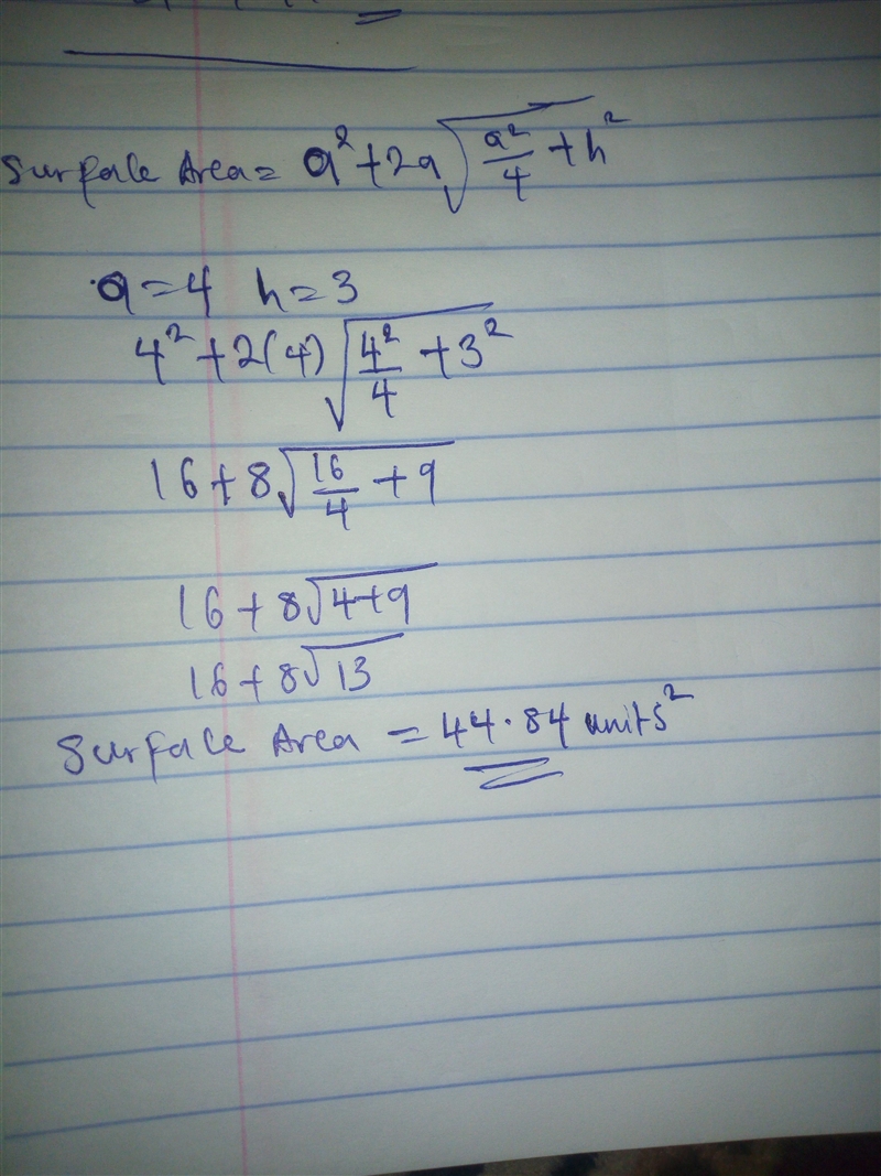 Answers?? Surface area-example-1