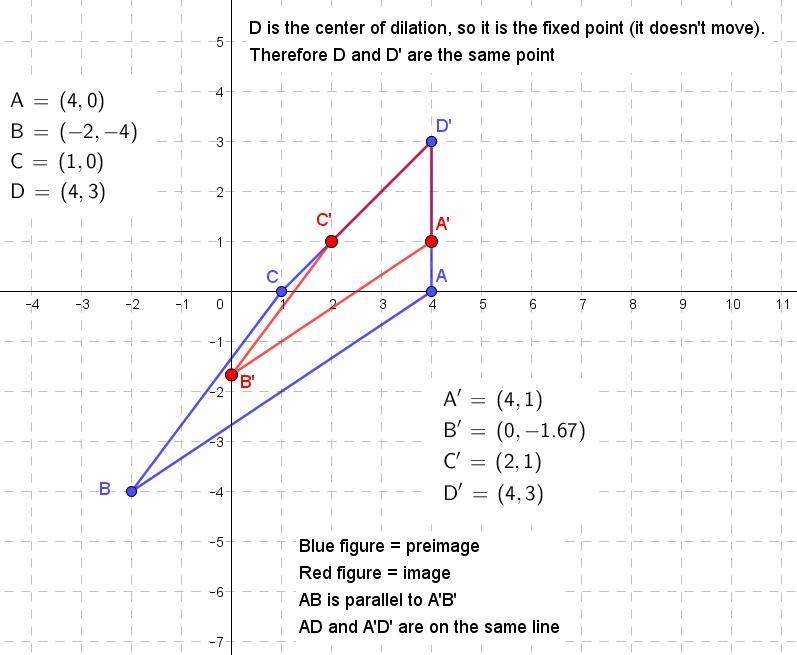 Quadrilateral ABC D is the result of dilating quadrilateral ABC D about the point-example-1