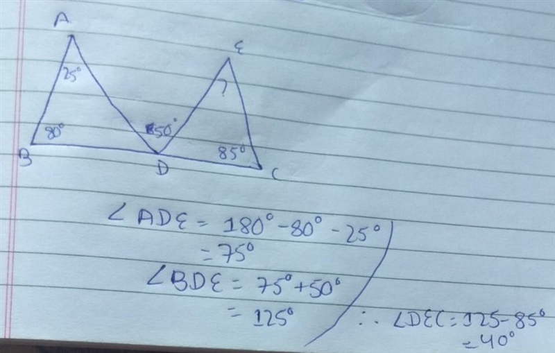 Find the missing Angle-example-1