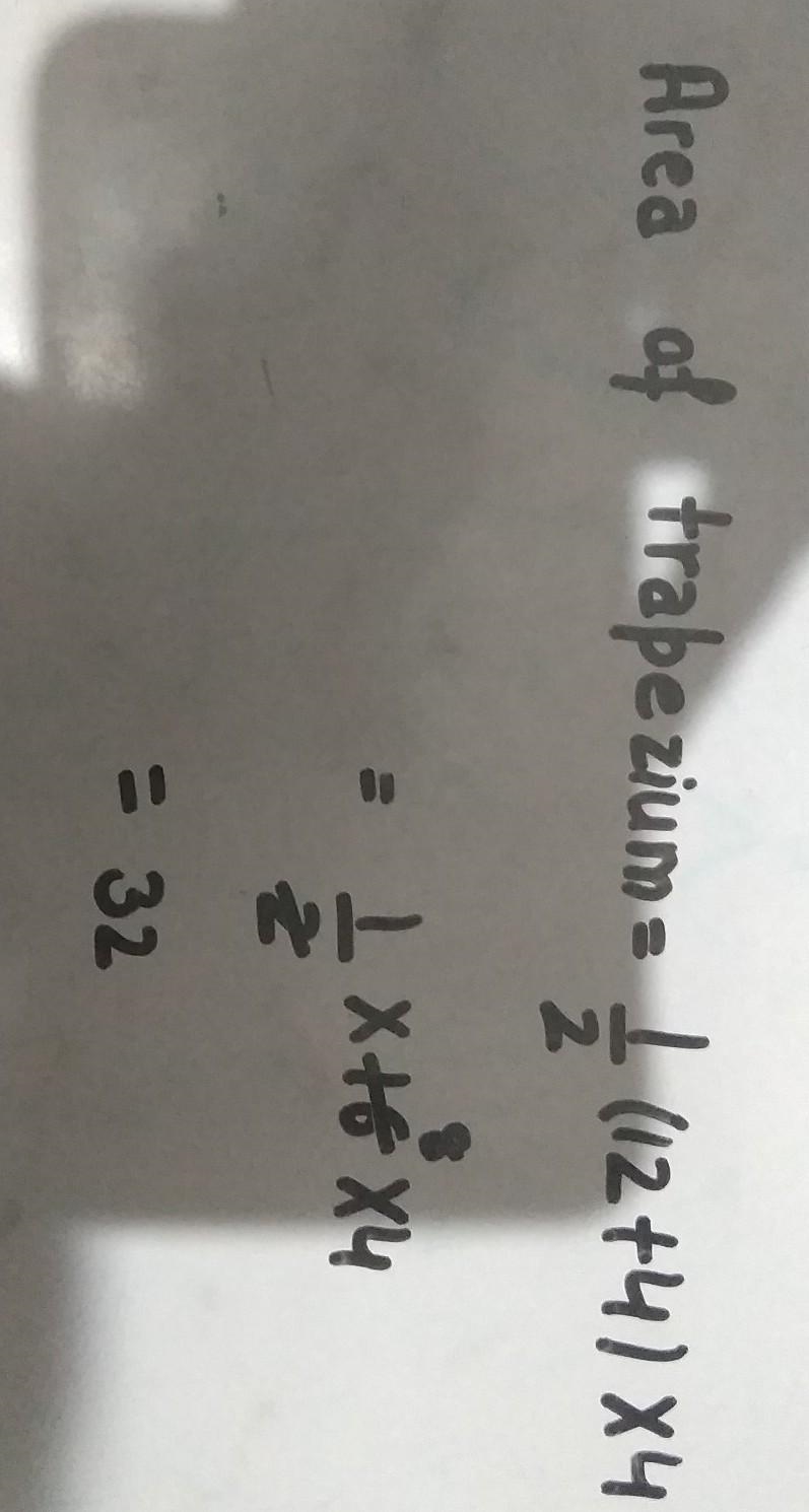 PLEASEEEE ANSWERRRR!!!!!! Find the area of the shape shown below.-example-1