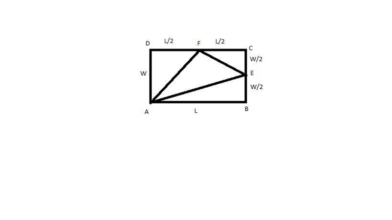 (AMC8, 2000) The area of rectangle ABCD is 72. If point A and the midpoints of BC-example-1