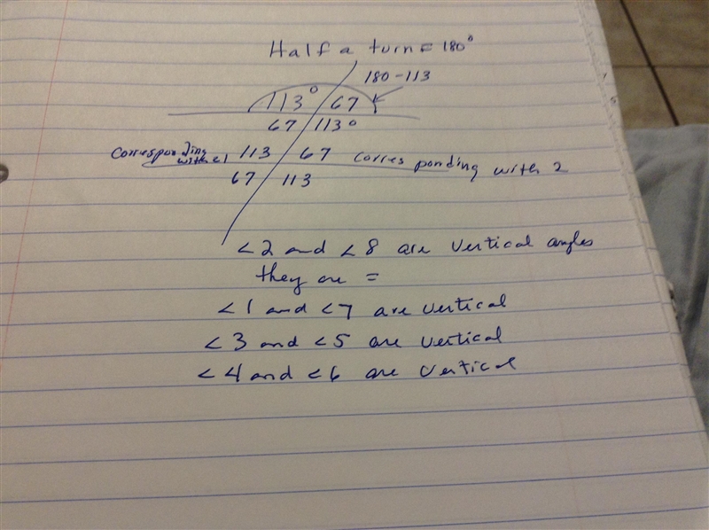 Find the measure of each angle. Assume the lines are parallel. m 2 = a0°. m 3 = a-example-1