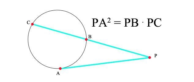 In the circle below tangent PA and secant PBC have been drawn.if PB=4 and BC=12 then-example-1