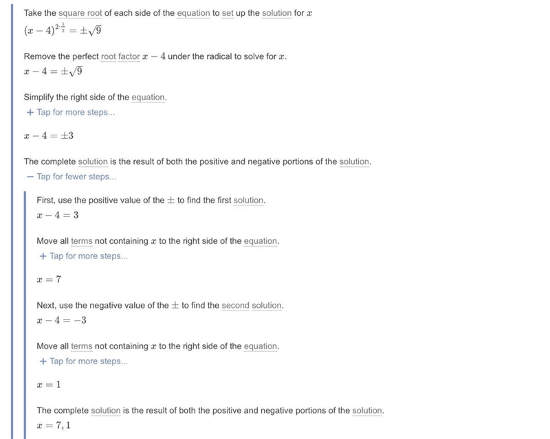 Rewrite the equation by completing the square. X^2 - 8x +7= 0 (X+___)^2=___-example-1