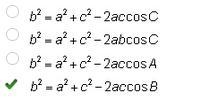 Sophia wants to solve for the side length of b. Which equation could Sophia use to-example-1