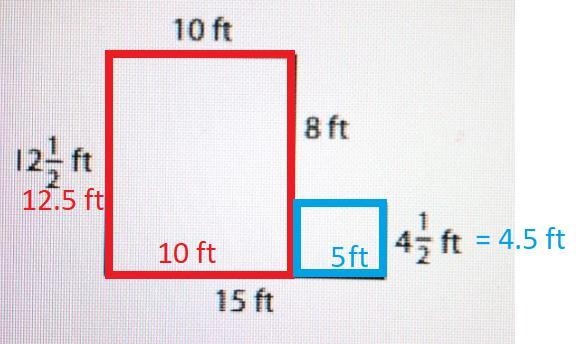 This is urgent, please answer! Michael is buying carpet for a room with the dimensions-example-1