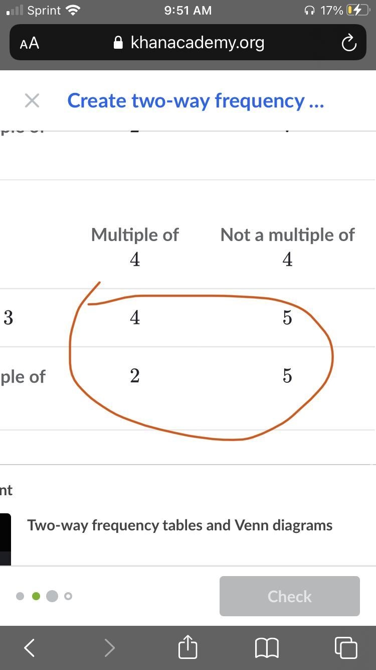 A teacher chose a set of 16 numbers. She then asked her students to classify each-example-1