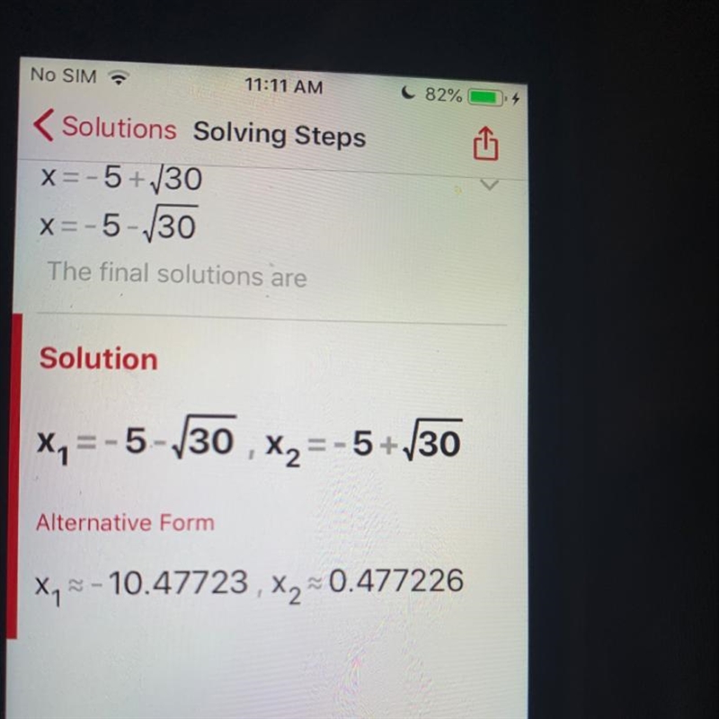 Complete the square to solve 2x^2+20x=1 0-example-1