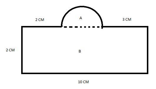 What is the area of the composite figure? (use 3.14 for pi). Explain how you arrived-example-1