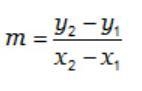 Use the values in the table to determine the slope-example-2