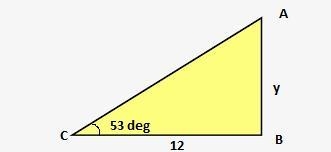 From a point on the ground 12 ft from the base of a flagpole, the angle of elevation-example-1