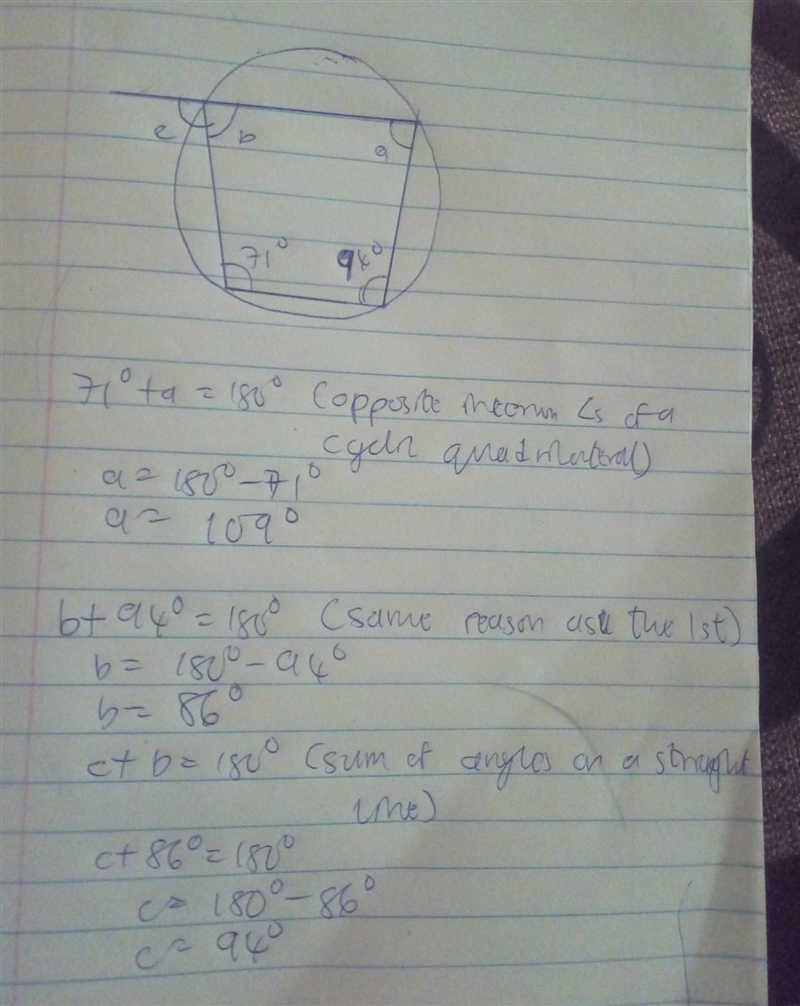 What are the missing angles?-example-1