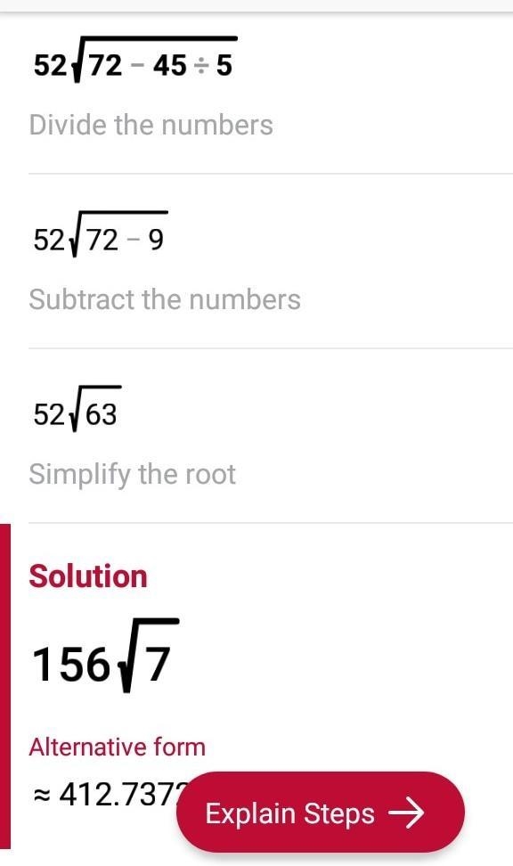 What is 5 2^ (72-45) divided by 5-example-1