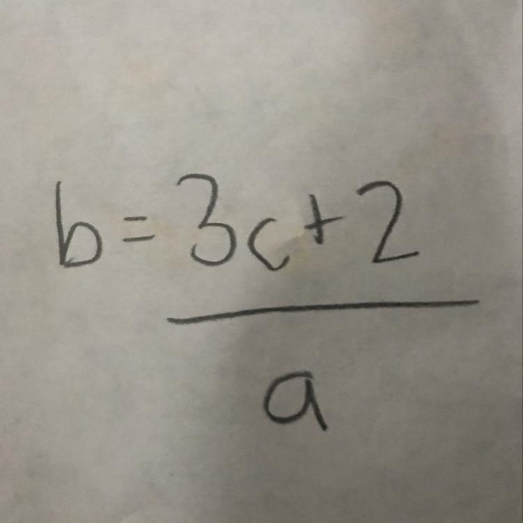 Ab-2=3c solve for b​-example-1