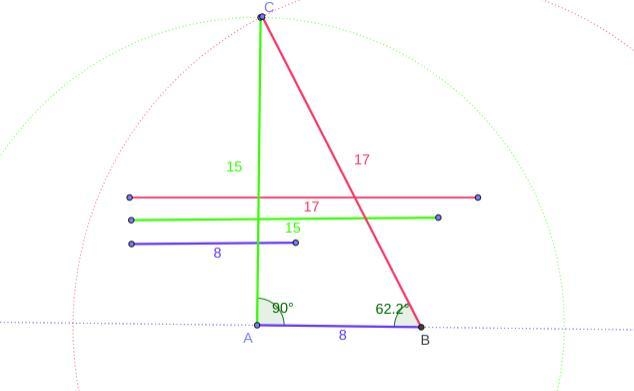 Which set of side lengths will form a right triangle? 6, 8, 11 10, 24, 25 7, 24, 26 8, 15, 17-example-1