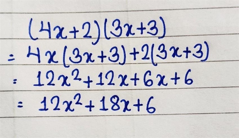 Multiply. (4x+2)(3x+3)-example-1