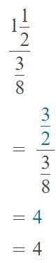 What is 1½ ÷ ⅜ plllllllllllzzzzz help!-example-1