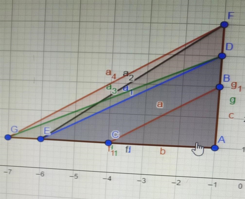 Which triangle defined by the given points on the coordinate plane is similar to the-example-1