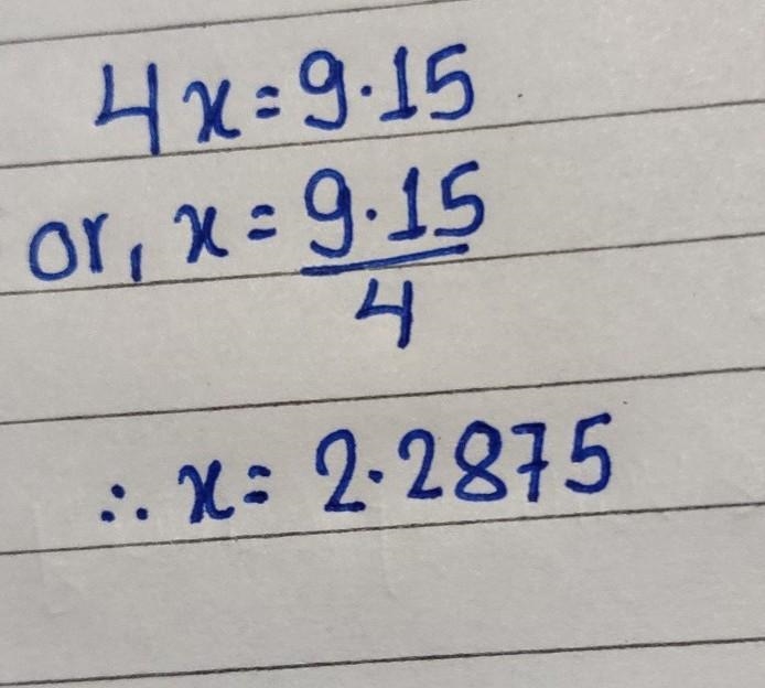 4 times what equals 9.15?-example-1