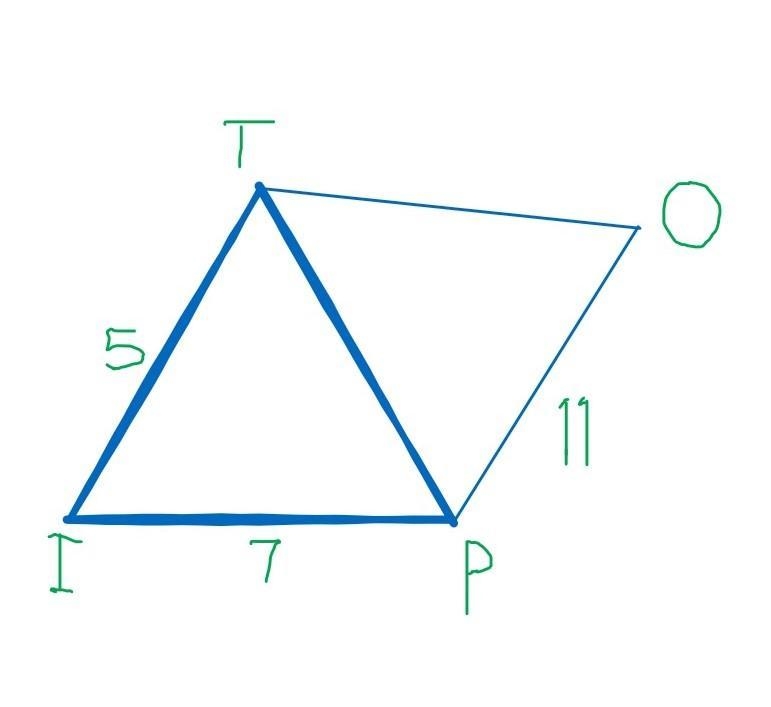 Suppose triangle TIP and triangle TOP are isosceles triangles. Also suppose that TI-example-1