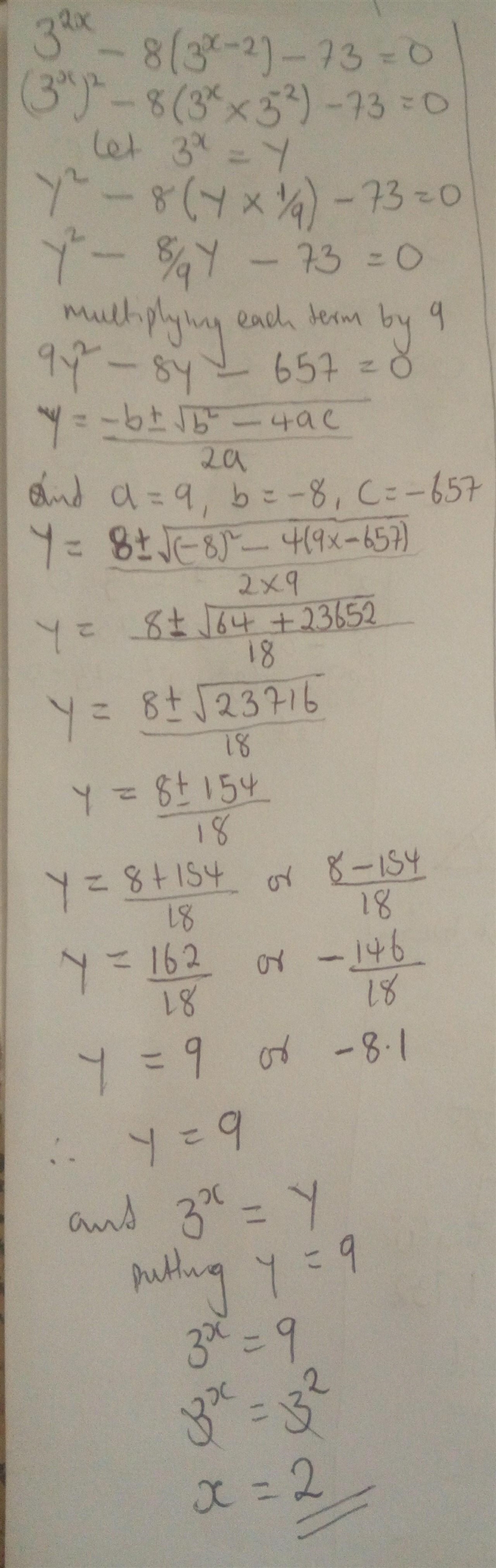 I've tried it soo many time but I'm not getting the answer. It is under Logarithm-example-1