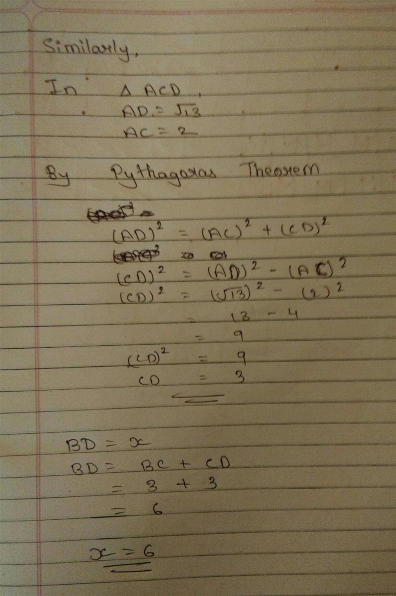 Please Help. Find the value of x in the isosceles triangle shown below​-example-2