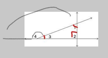 Identify which of the labeled angles in the figure is an obtuse angle. answers: A-example-1