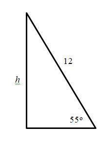 Question 3 (5 points) A ladder that is 12 ft long is leaning against a building, forming-example-1