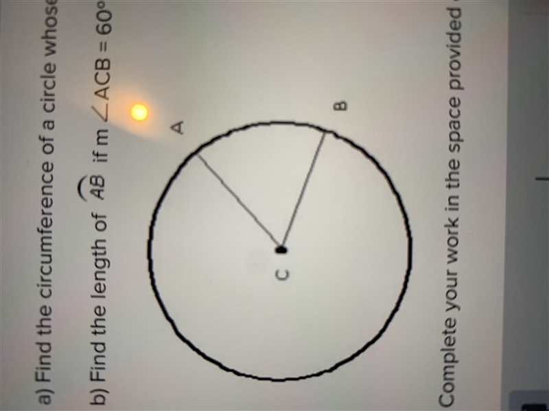 A) Find the circumference of a circle whose radius is 4 inches. Round to the nearest-example-1