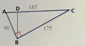 Find the length of the altitude to the hypotenuse. round the answer to the nearest-example-1