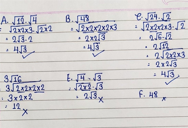 Answer plz! Which choices are equivalent to the expression below? Check all that apply-example-1