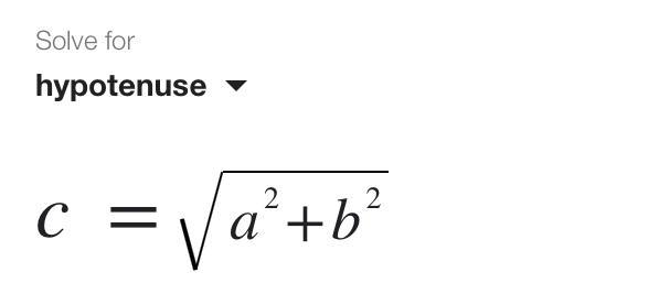 Label the vertices and state the Pythagorean Theorem for the following right triangle-example-1