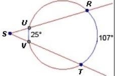 What is the measure of RST in the diagram below?-example-1