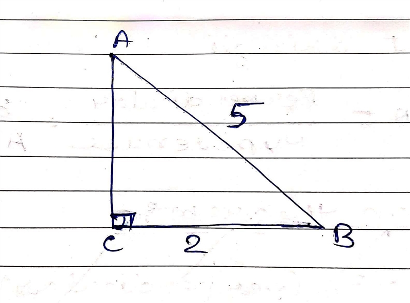 1. In right triangle ABC, C is the right angle. Given m2. In right triangle ABC, C-example-1