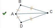 Which shows two triangles that are congruent by the sss congruence theorem?-example-1