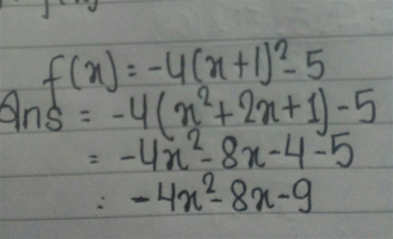 30 POINTS (8th grade algebra) Rewrite the function Thanks ​-example-1