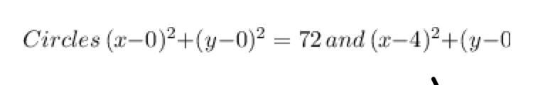 Which of the following circles have their centers on the x-axis? Check all that apply-example-1