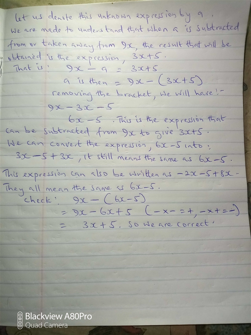 Select all expressions that can be subtracted from 9x to result in the expression-example-1