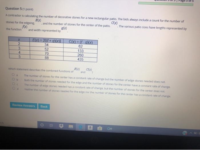 A contractor is calculating the number of decorative stones for a new rectangular-example-1